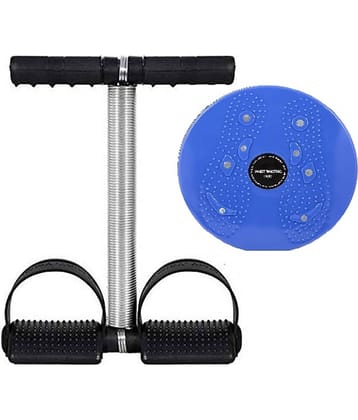 Shopeleven Tummy Trimmer & Tummy Twister Combo | Ab Exerciser for Weight Loss, Belly Fat Burner | Fitness Equipment for Men & Women | Home Gym Equipment for Core & Waist Workout Pack of 2 Tummy Trimmer With twister