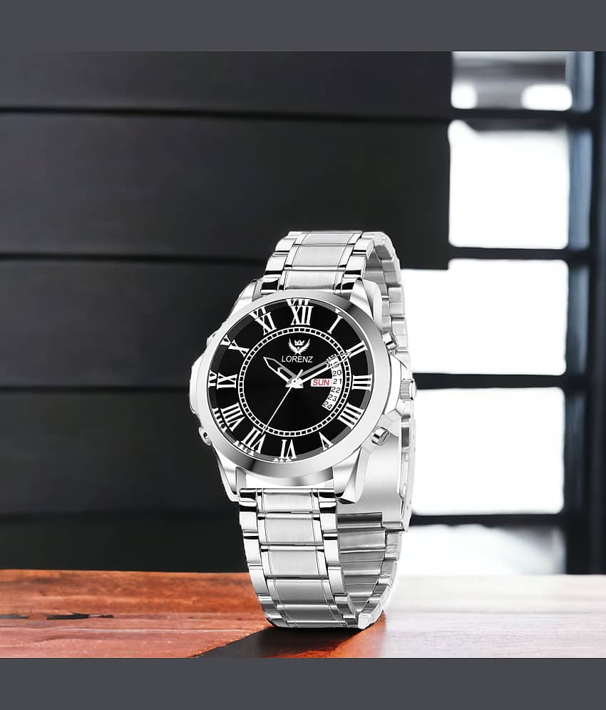 Lorenz Silver Stainless Steel Analog Men's Watch