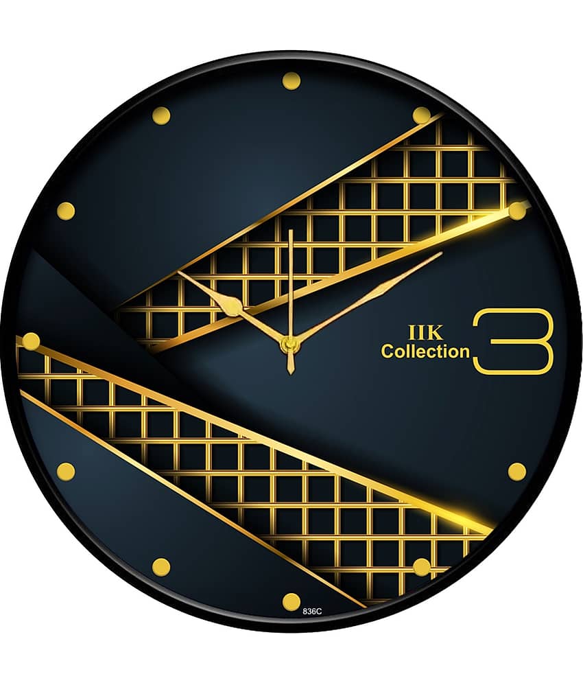 IIK COLLECTION - Circular Analog Wall Clock