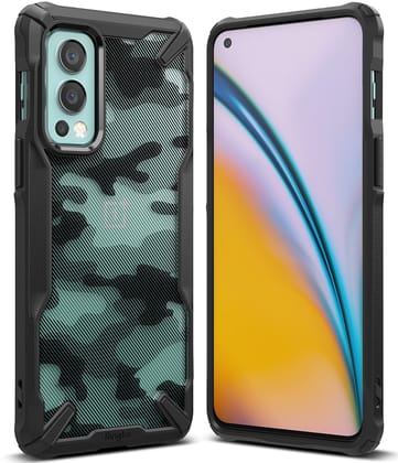 (Refurbished) OnePlus Nord 2 Back Cover Case | Fusion X - Camo Black