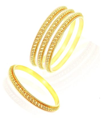 shankhraj mall Traditional Gold Plated Designer Bangles Jewellery For Women-10092 - None