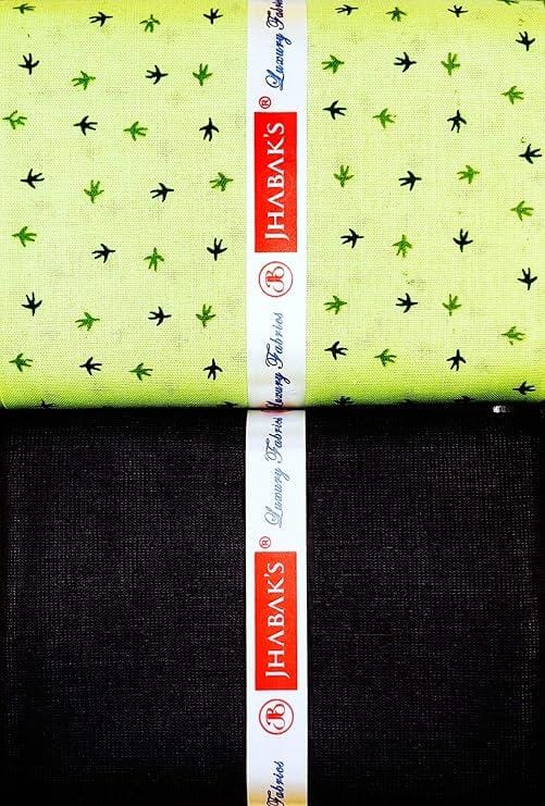 Viveagham  Shirt and Trouser Fabric - Cotton .