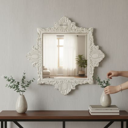 Wooden Beautifull Wall Decor Mirror,Carved Fram Mirror