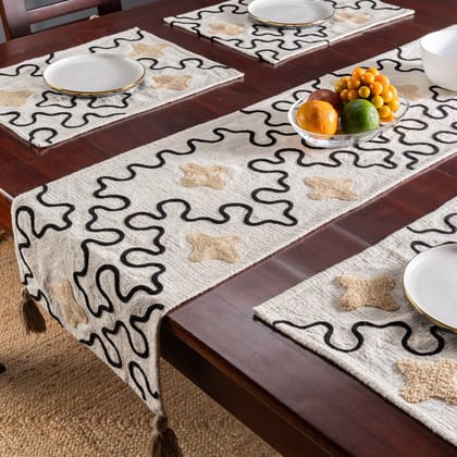 Celestial Tassel Table Runner-14"x72" / Runner