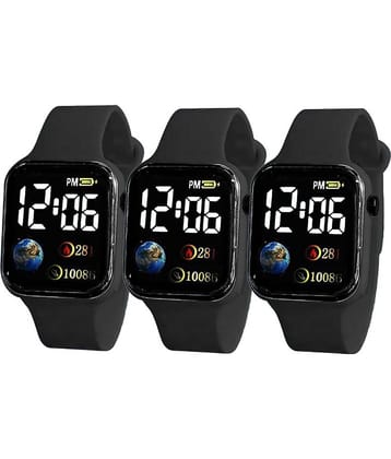 DECLASSE LED Watch Watches Combo For Men and Boys ( Pack of 3 )