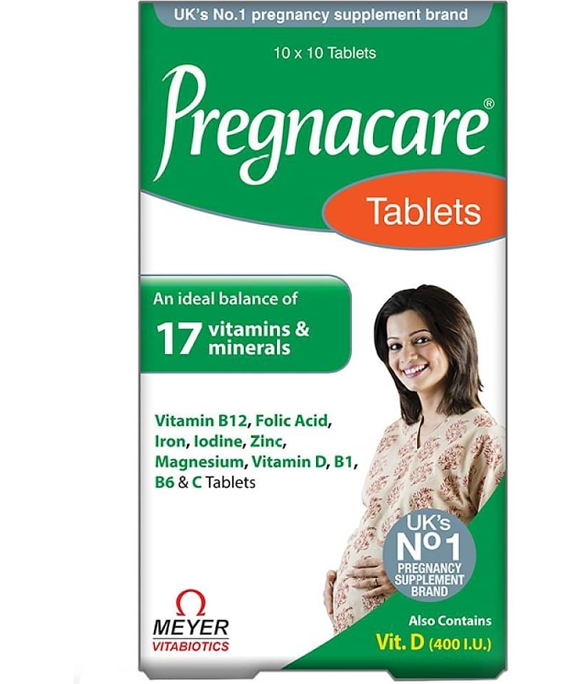 Pregnacare - Pregnancy Supplement (19 Vitamins and Minerals) - 100 Tablets