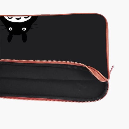 "Perky Animal Theme" Laptop Sleeves:Bold Modern Design for Every Size-17" / Brown