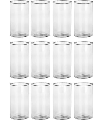 Somil Water/Juice  Glasses Set,  280 ML - (Pack Of 12)