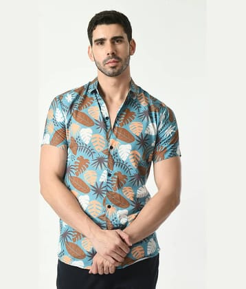 zorrillo Cotton Blend Regular Fit Printed Half Sleeves Men's Casual Shirt - Multicolor ( Pack of 1 )