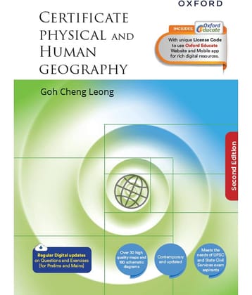 Certificate Physical and Human Geography 2nd Edition | Best Suited for UPSC Aspirants Paperback – 15 December 2023
