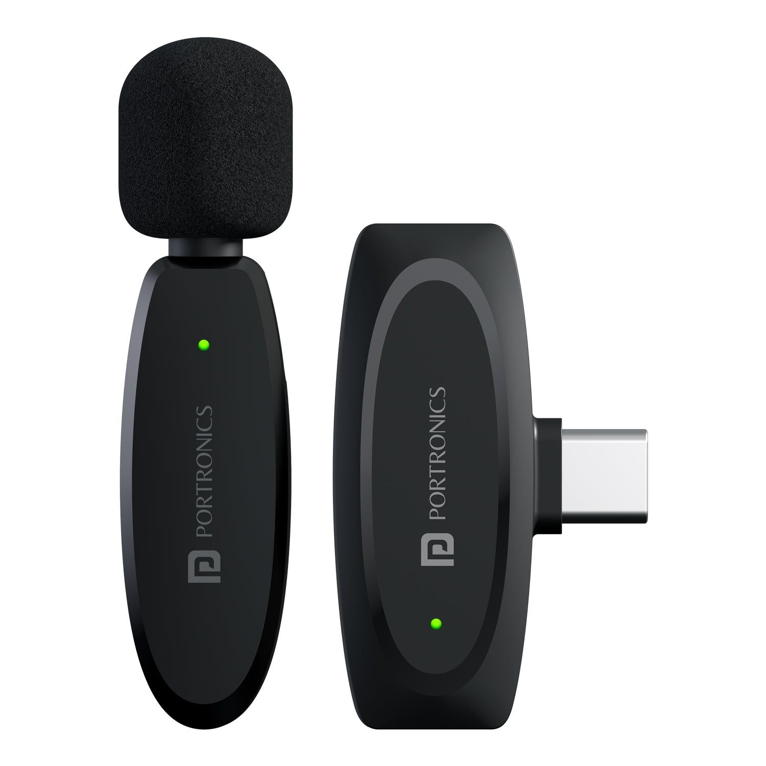 Portronics Dash 7 Ai Plug & Play Microphone, Compatible With Type C Devices, Noise Cancellation, 360 Degree Sound Reception