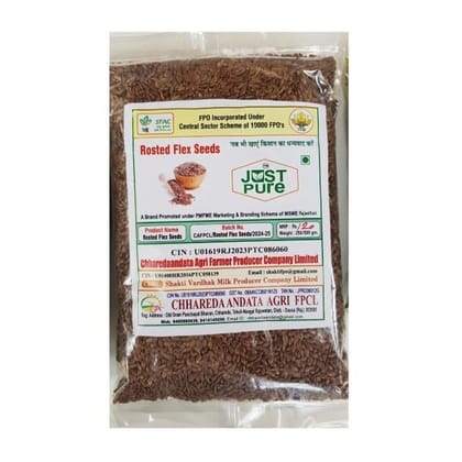 Roasted Flax Seeds - 250 gm - 250 gm - 1 Pack