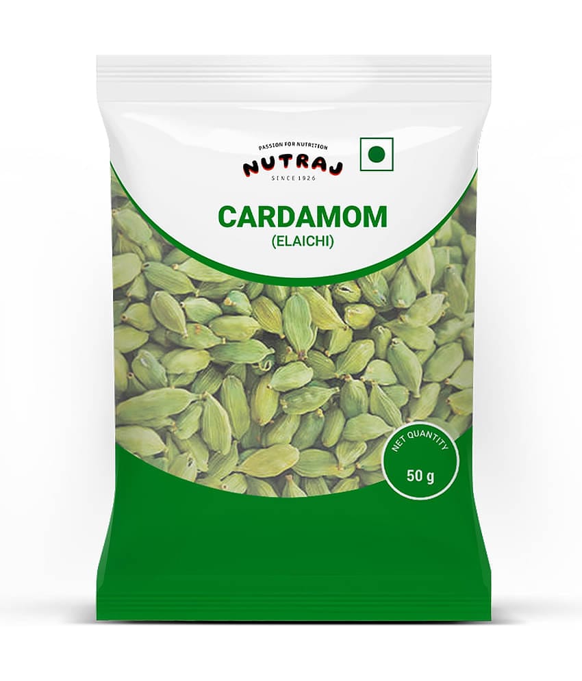 Nutraj Cardamom Elaichi 50g, Green Elaichi 50g, Choti Elaichi, Hari Elaichi, 50 gm