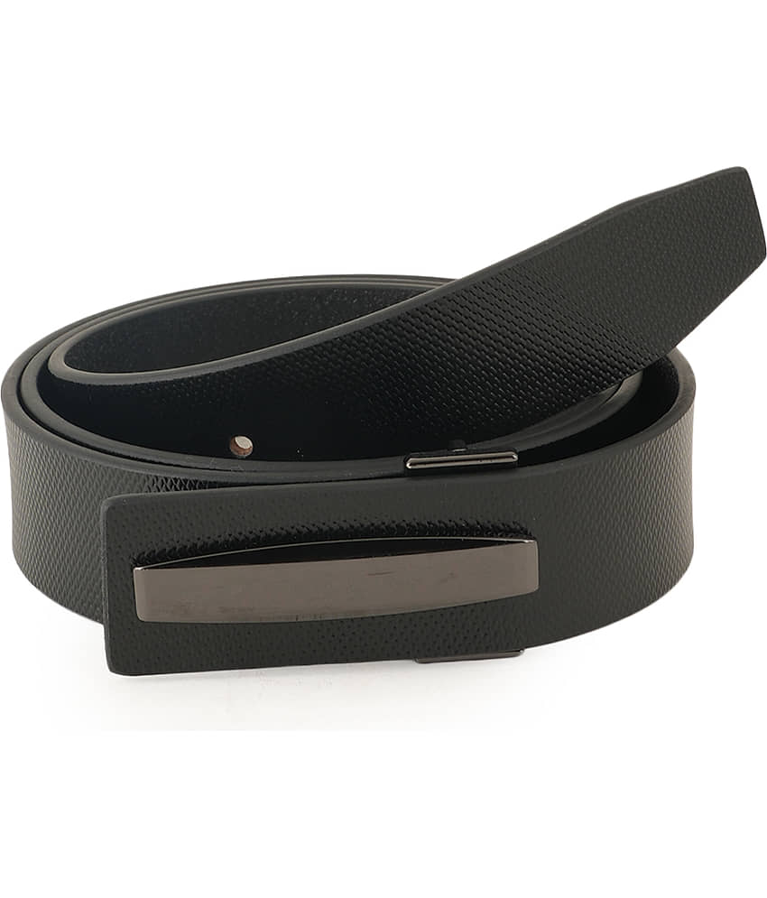 STYLE SHOES - Black Leather Men's Formal Belt ( Pack of 1 )