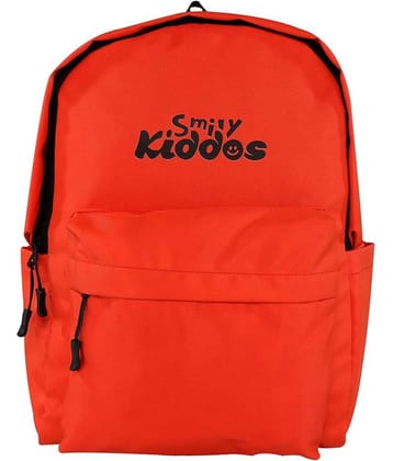 Smily  kiddos 20 Ltrs Red Polyester College Bag