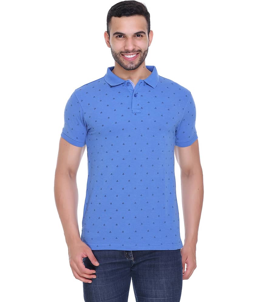 RF RAVES - Dark Green Cotton Regular Fit Men's Polo T Shirt ( Pack of 1 )