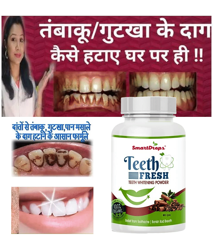 Smartdrops Teeth Whitening Powder