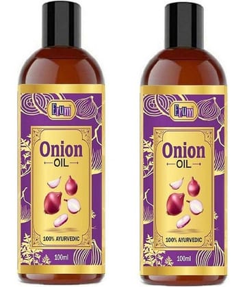 erum - Hair Growth Onion Oil 100 ml ( Pack of 2 )