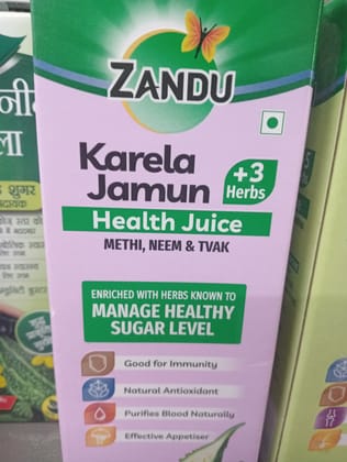 Zandu karela jamun 