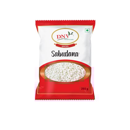 DNV Foods Sabu Moti Dana, 250 gm DNV Foods Sabu Moti Dana, 250 gm