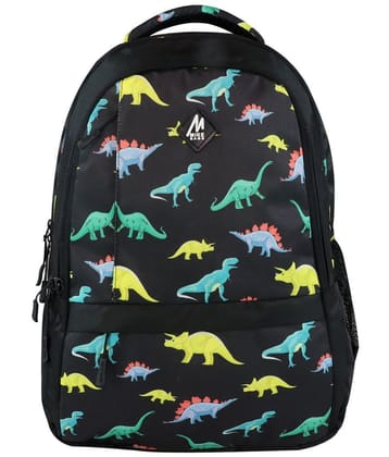 Smily Kiddos 20 Ltrs Black Polyester College Bag - Black