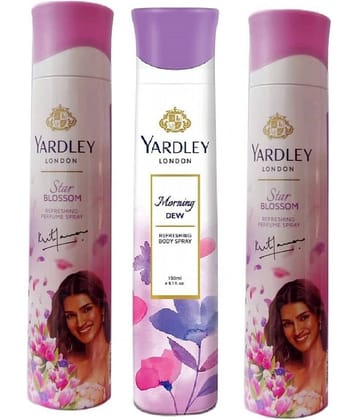 Yardley - Deodorant Roll-ons for Unisex 450 ( Pack of 3 )