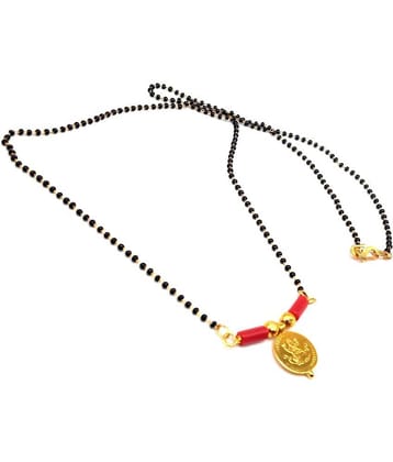 JIPPA - Golden Mangalsutra ( Pack of 1 )