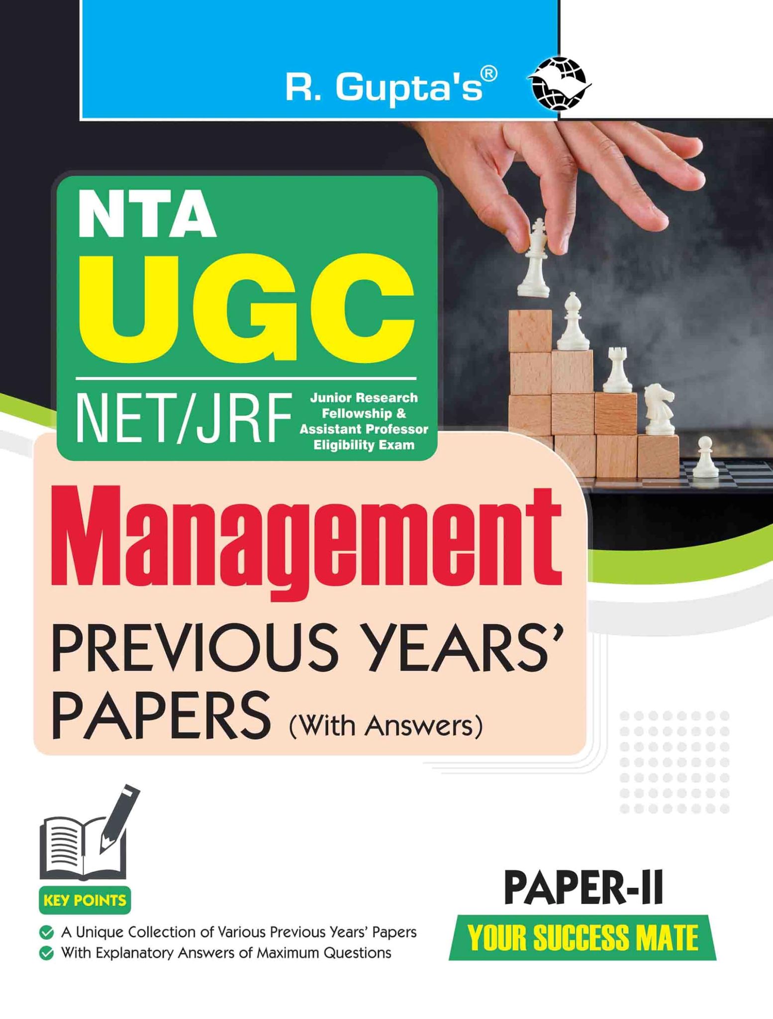 NTA-UGC-NET/JRF: MANAGEMENT (PAPER-II) Previous Years' Papers (With Answers) [Paperback] [Sep 22, 2025] RPH Editorial Board