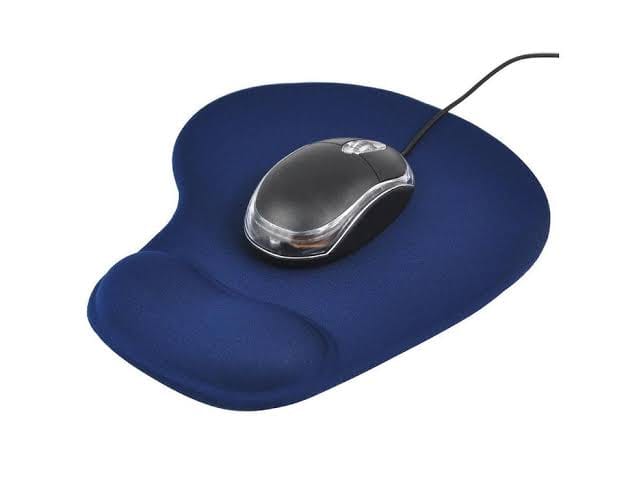 Buy Lapster Gel Mousepad with Wrist Rest, Gaming & Home Mouse Pad with Lycra Cloth Non Slip (Black) Online at Best Prices in India