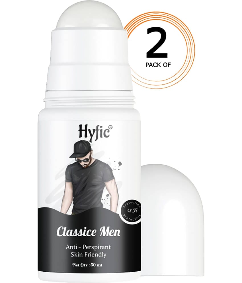 HYFIC Classic Men's Underarm Roll-On Combo PACK OF 2