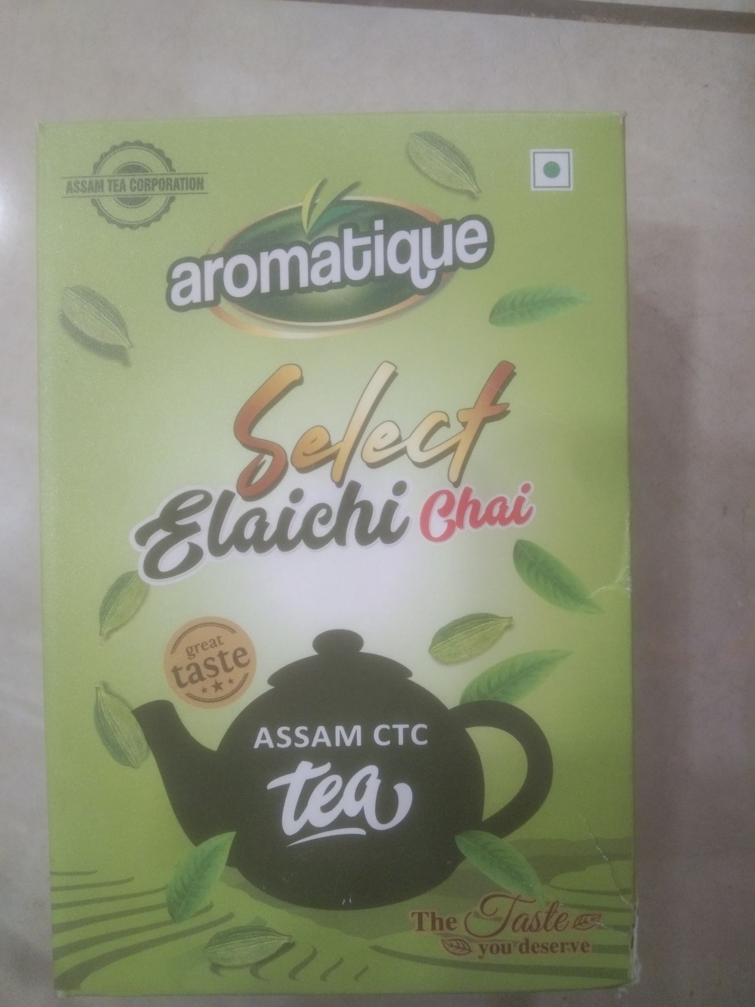 Assam tea corporation Aromatique Select Elaichi chai Tea 