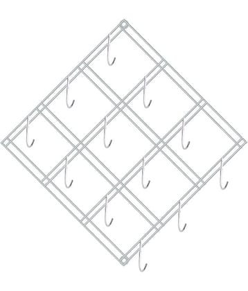 JISUN - Silver Stainless Steel Storage Racks ( Pack of 1 )