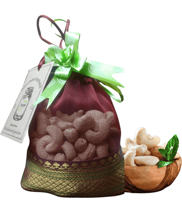 Paleo India 400g  Kaju Cashews Gifts Potli Dry Fruits Gift Packs