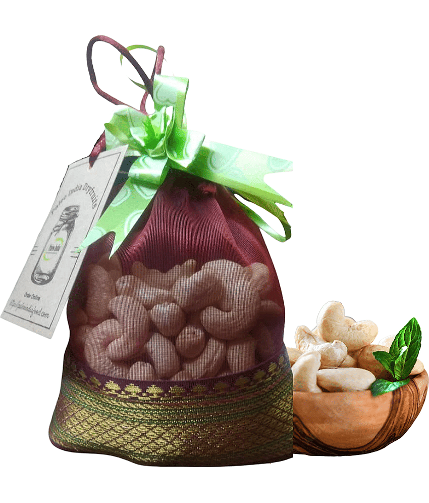 Paleo India 400g  Kaju Cashews Gifts Potli Dry Fruits Gift Packs