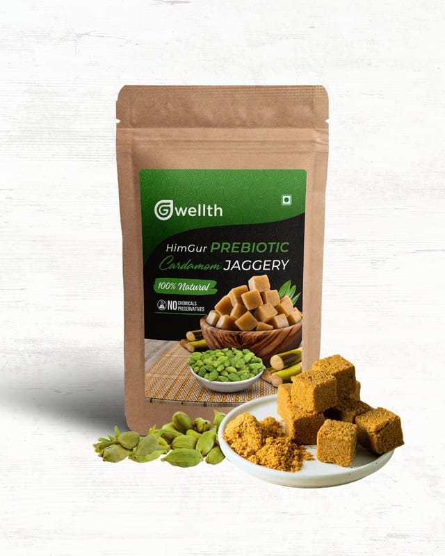 Cardamom Jaggery Cubes|Pouch