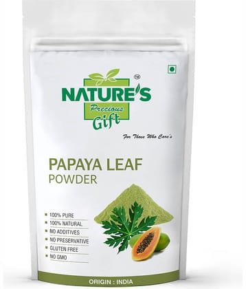 Nature's Gift Papaya Leaf Powder 500 gm Vitamins Powder