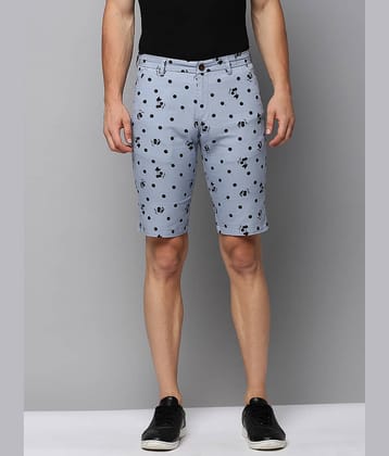 Showoff - Blue Cotton Men's Chino Shorts ( Pack of 1 )