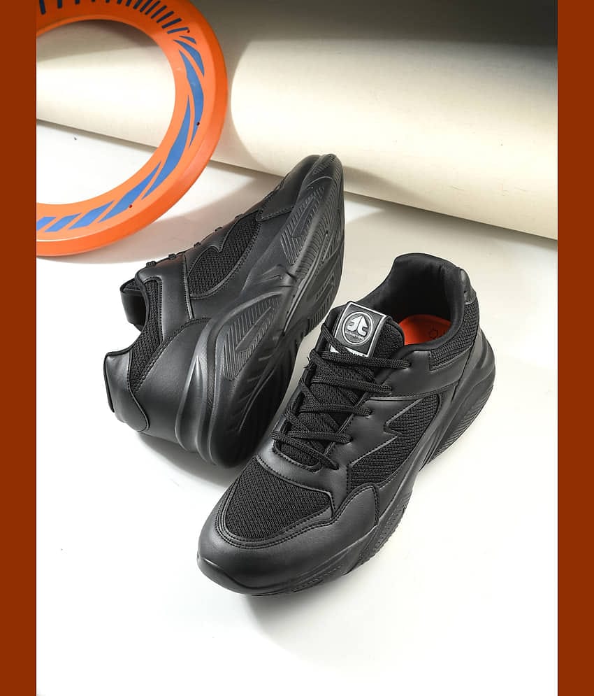 OFF LIMITS ROGER Black Men's Sports Running Shoes