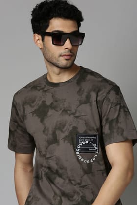 German Grey Dank Oversized-M/एम