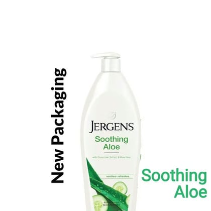 Jergens Soothing Aloe Face And Body Lotion, 400 ml