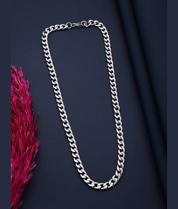 MGSV Silver Plated Brass Chain ( Pack of 1 )