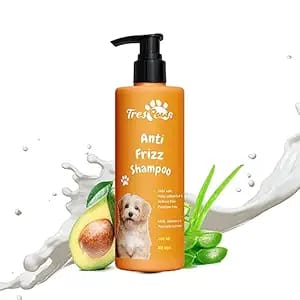 Trespaws Anti Frizz Dog Shampoo | Dog Shampoo for Pomeranian, Shih tzu Puppy, German Shepherd, Labrador & Golden Retriever, Dogs Shampoo, 200 ml