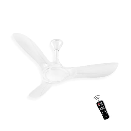 Polycab Silencio Cruiser Prime 1200mm BLDC Remote fan | India's Highest Air Delivery| 5 star, 4 years warranty, Free Installation【White】