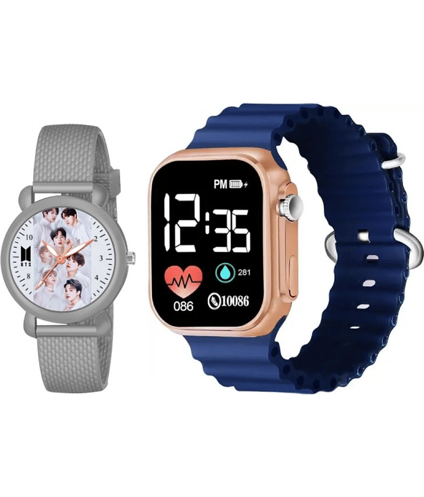 DECLASSE Light Grey Plastic Analog Womens Watch