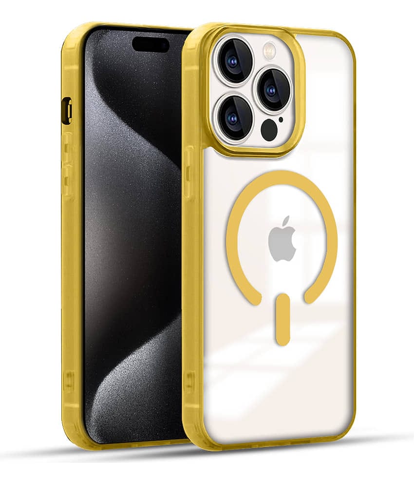 BIG WINGS Shock Proof Case Compatible For Polycarbonate Apple iPhone 14 Pro ( Pack of 1 )