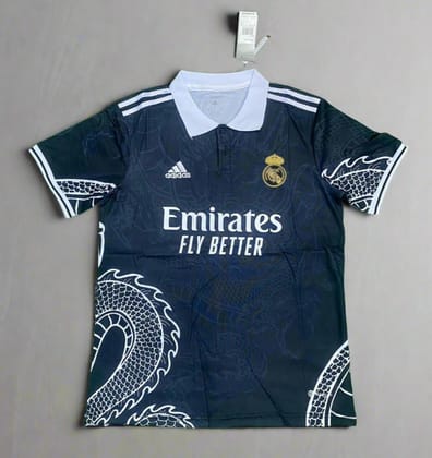 RL Madrid Black Dragon Jersey 23 24 Season-S