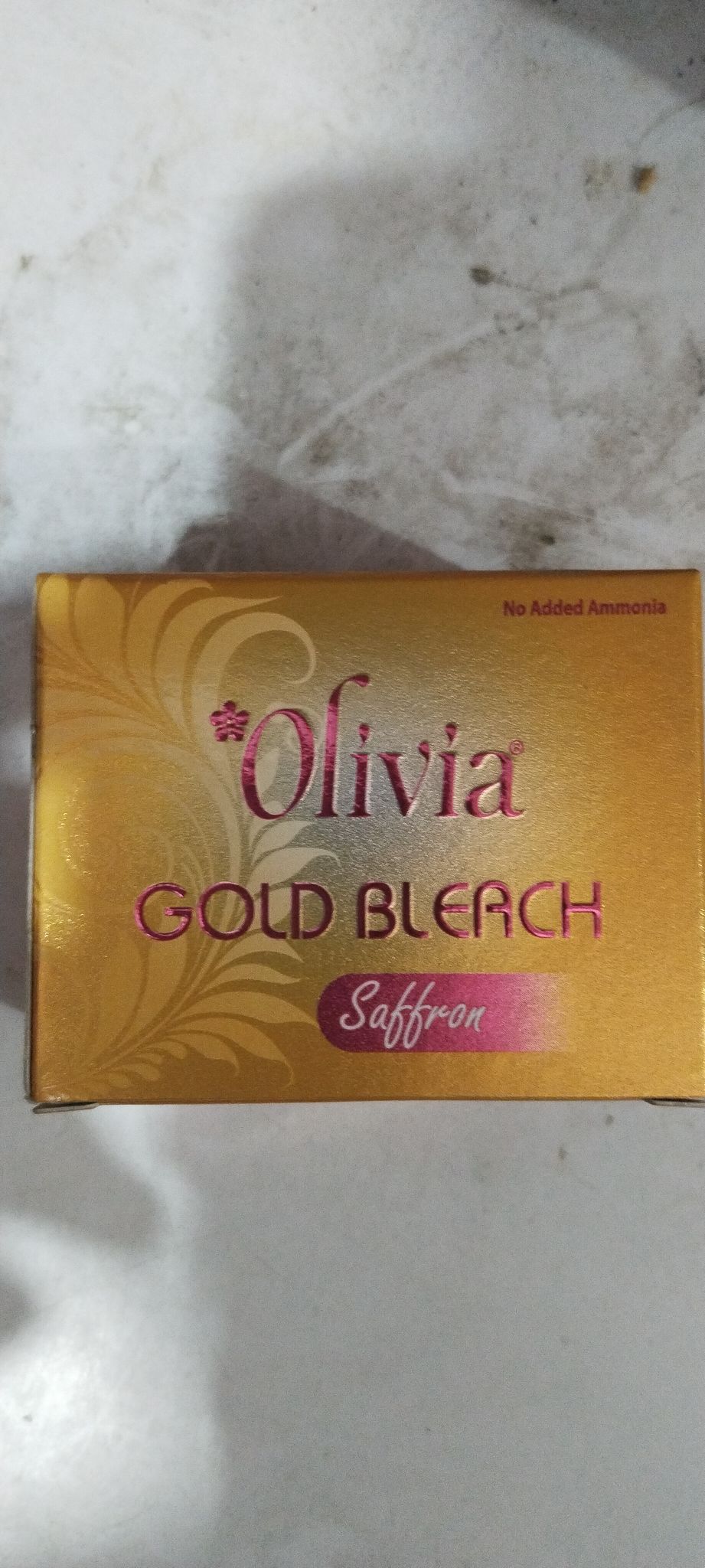 olivia Gold bleach Saffron 