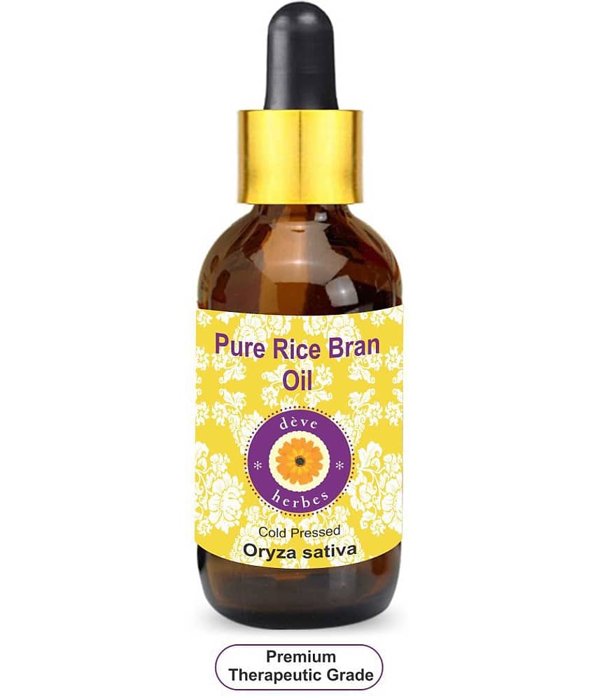 Deve Herbes Pure Rice Bran Carrier Oil 50 ml