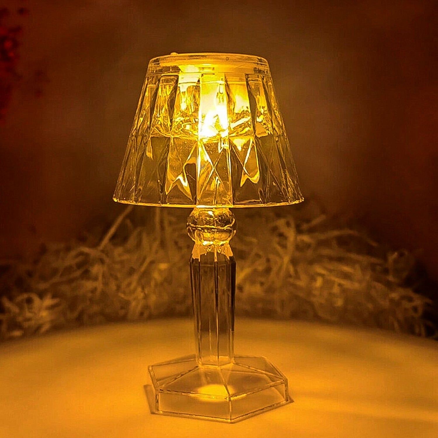 LED Table Lamp Mini Projection Lamp for Night Light, Diwali (1 Pc)