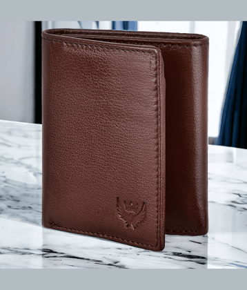 Lorenz Green 100% Leather Men's RFID Wallet ( Pack of 1 )